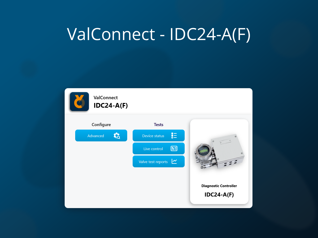 ValConnect - IDC24-A(F)