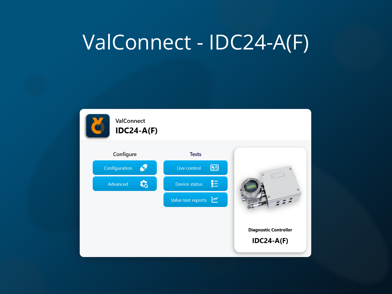 ValConnect - IDC24-A(F)