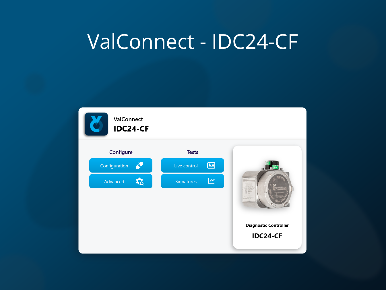 ValConnect - IDC24-CF