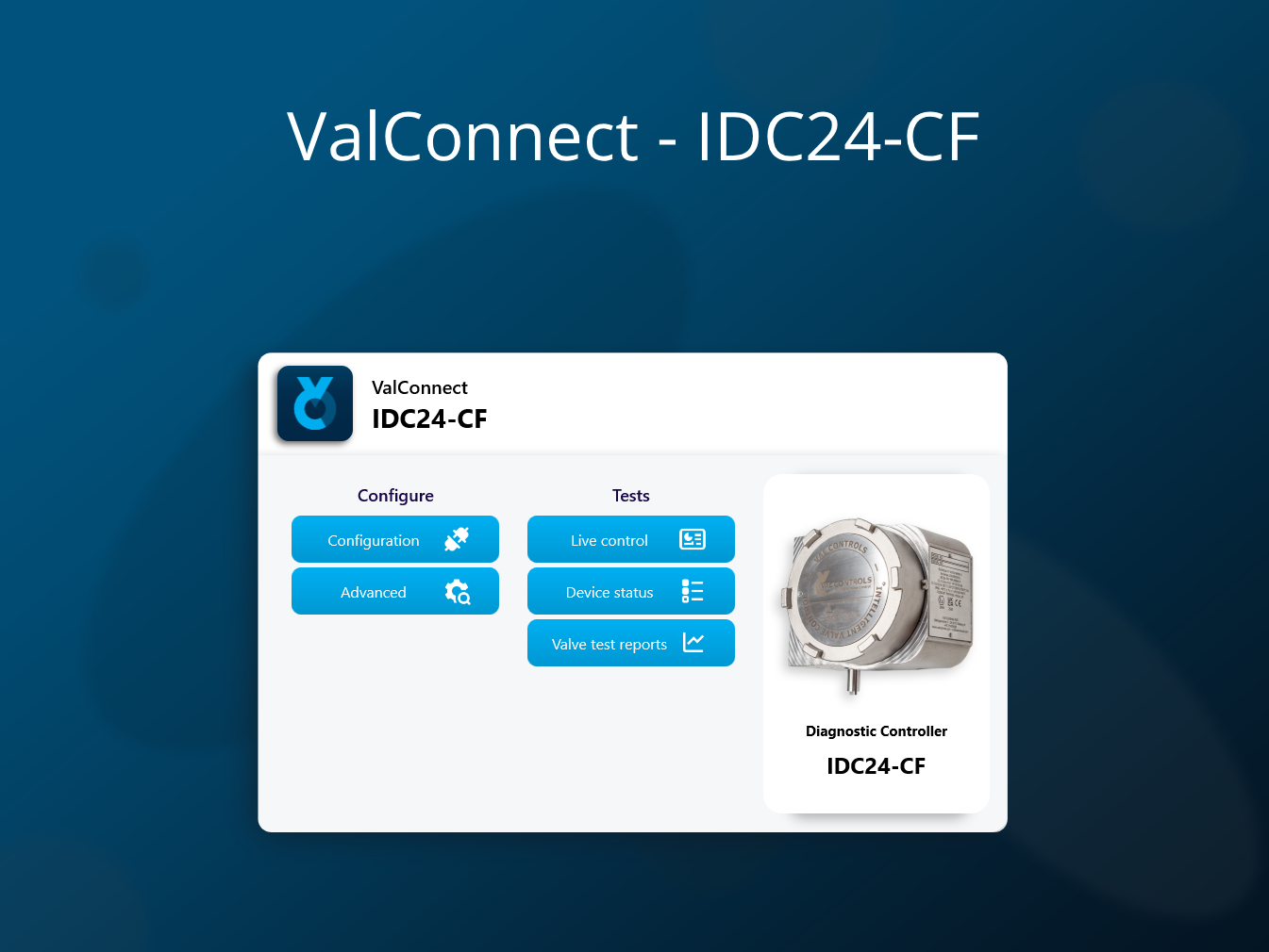 ValConnect - IDC24-CF